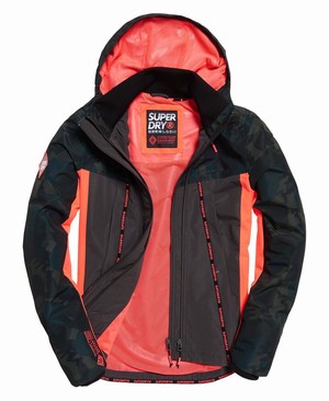 Superdry Printed Rapid SD-Windcheater Női Kabát Korall/Camo | KQPBG1950